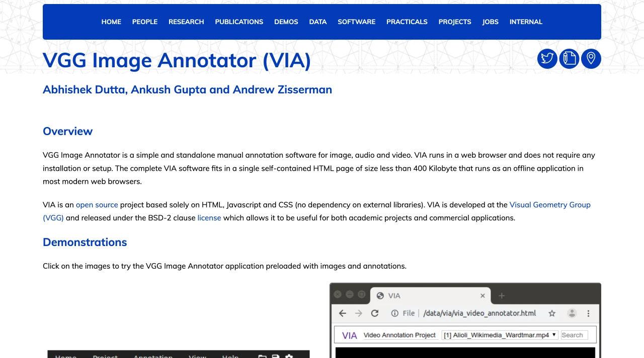 Image from VGG image annotator